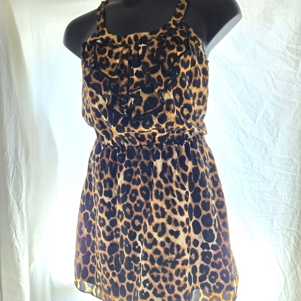 Cheetah Print Sundress EUC 🐆 - Picture 5 of 11